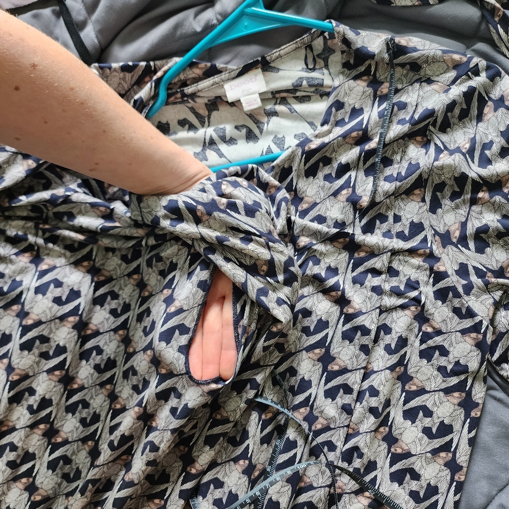 Boob Design Maternity/Nursing Dress (L)